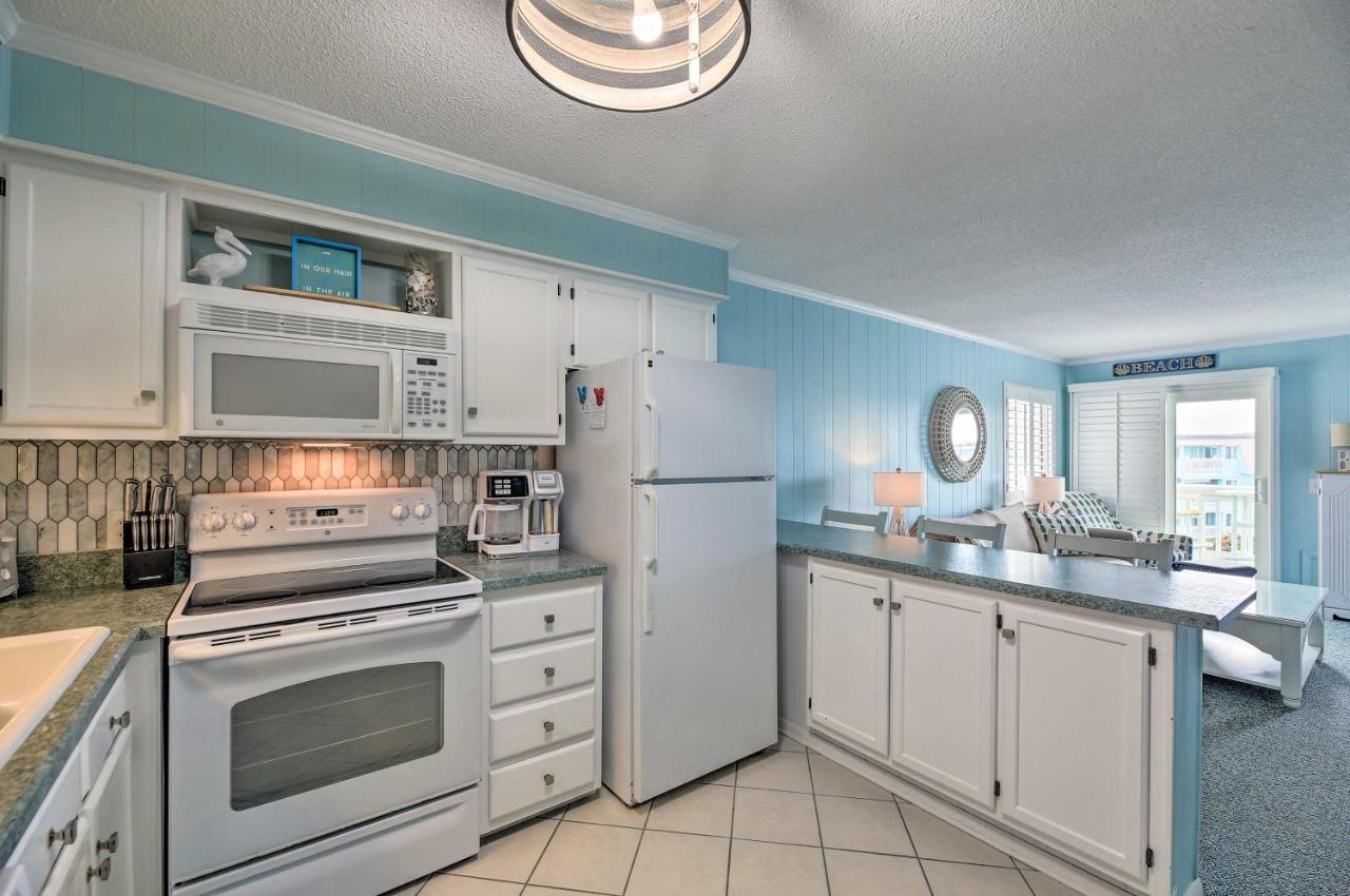 Beachfront Condo With Boardwalk And Pool Access! Atlantic Beach Exterior foto