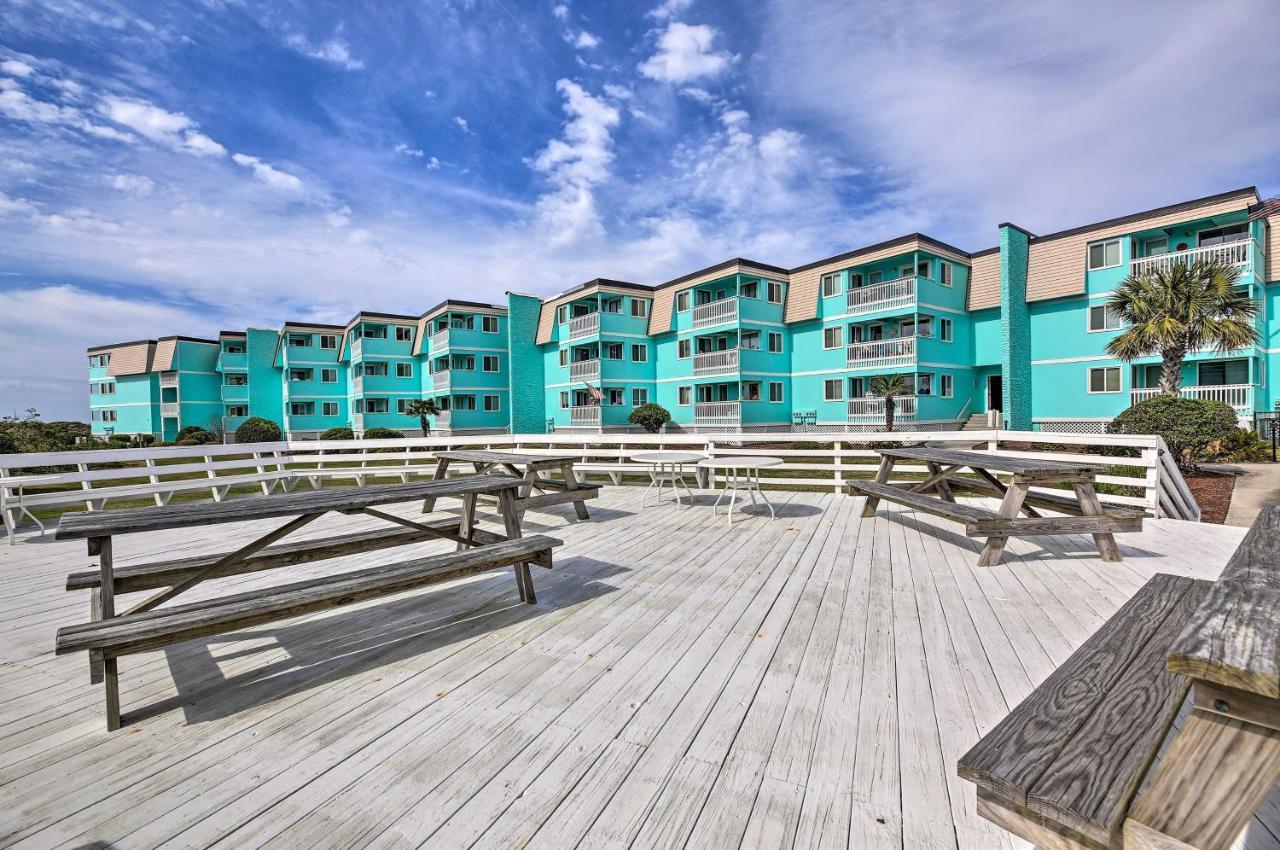 Beachfront Condo With Boardwalk And Pool Access! Atlantic Beach Exterior foto